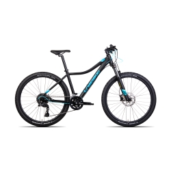ROWER UNIBIKE FUSION LADY 27,5 CZARNO-TURKUSOWY 2024